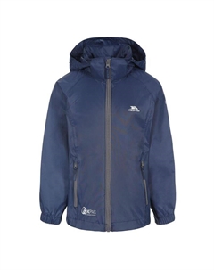 Складная куртка Qikpac X для мальчиков/девочек темно-синего, угольного цвета, цвет azul Trespass