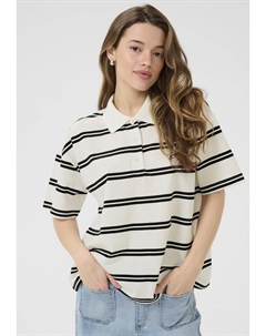 Рубашка поло KAPIRRIE, бежевый Kaffe