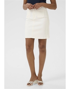 Юбка-карандаш KAKARLA TWILL - Denim skirt, кремовый Kaffe
