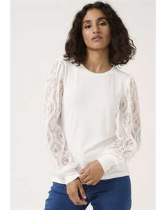 Топ с длинными рукавами KANIMA, кремовый Kaffe