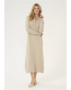 Платье-джемпер, бежевый Kaffe