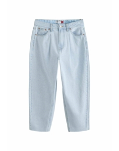 Джинсы свободного кроя CROP BARREL LEG, синий Next