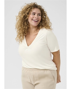 Базовая футболка KCWINNI, кремовый Kaffe curve