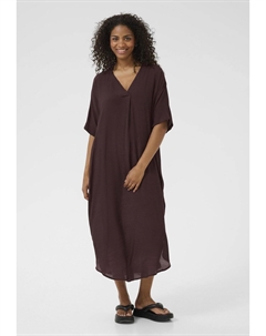 Платье макси KAANJA, бургундия Kaffe