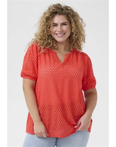 Блуза KCRUBIA, красный Kaffe curve