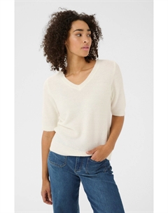 Базовая футболка KAIRIS, кремовый Kaffe