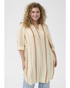 Повседневное платье KCMILANA, бежевый Kaffe curve