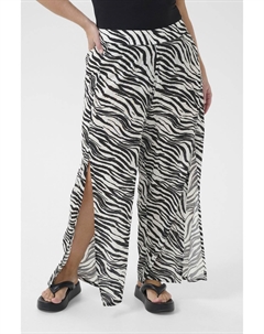 Брюки CAISY AMI PRINTED, черный Kaffe curve