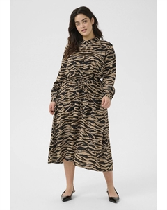 Платье-рубашка KCOLIVIA, черный Kaffe curve