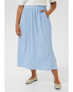 Юбка макси KCMORINE, светло-голубой Kaffe curve