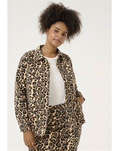 Джинсовая куртка LEONOMA, бежевый Kaffe curve