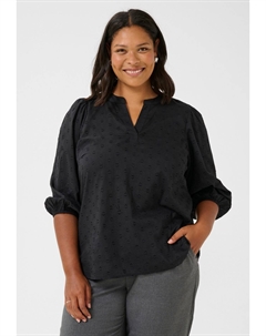 Блуза KCJOLANA, цвет Black Deep Kaffe curve