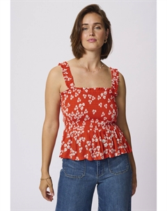 Топ KAAMBER - Blouse, темно-красный Kaffe