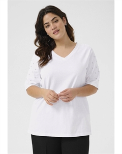 Базовая футболка, белый Kaffe curve