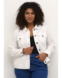 Джинсовая куртка KCZENA, кремовый Kaffe curve