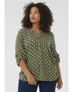 Блуза, зеленый Kaffe curve