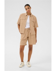 Блузка на пуговицах KANAYA LIAH, песочный Kaffe