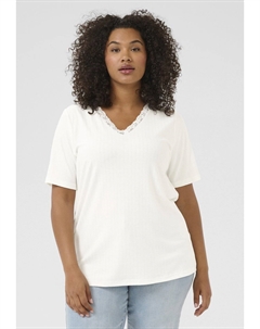 Базовая футболка KCFANANDA, белый Kaffe curve