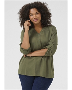 Блуза, цвет Grape Leaf Kaffe curve