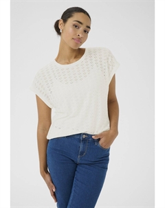 Базовая футболка KACARRIE, кремовый Kaffe