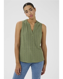 Блуза KACARRIE - Top, зеленый Kaffe