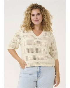 Футболка с принтом KCTENESA, бежевый Kaffe curve