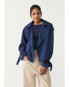 Блейзер, темно-синий Stradivarius