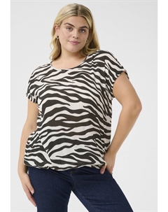 Блуза KCAMI STANLEY, черный Kaffe curve