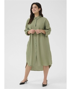 Платье-рубашка KCMILLE, зеленый Kaffe curve