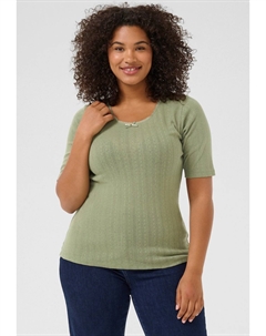 Базовая футболка KCVIANNA, зеленый Kaffe curve