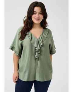 Блуза KCMERIANA, зеленый Kaffe curve