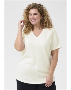 Базовая футболка, кремовый Kaffe curve