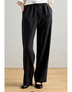 Брюки PANTS JOGGER STYLE STRAIGHT LEG MEDIUM WAIST DRAWSTRING AT WAIST, черный Marc o'polo