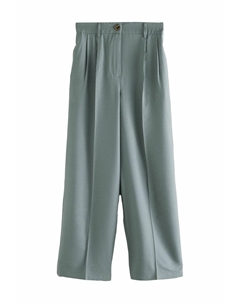 Брюки ELASTICATED BACK WIDE, серый Next