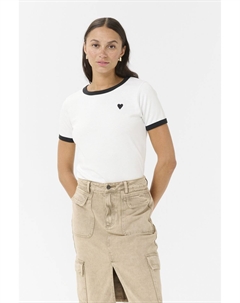 Футболка с принтом KALILIAN, белый Kaffe