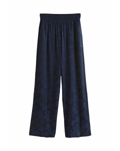 Брюки JACQUARD WIDE LEG, синий Next