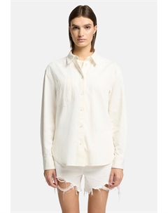 Блузка на пуговицах EASY, белый 7 for all mankind