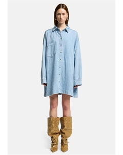 Джинсовое платье, светло-голубой 7 for all mankind