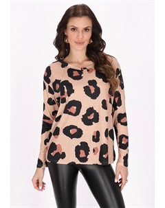 Топ с длинными рукавами, бежевый Faina