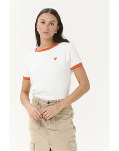 Футболка с принтом KALILIAN, белый Kaffe