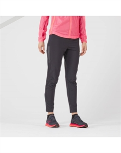 Женские беговые брюки приталенного кроя Light черные Kiprun