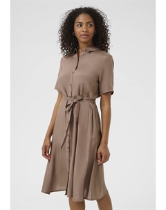 Платье-рубашка KAEMINE, коричневый Kaffe