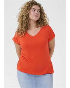 Базовая футболка KCJENA, красный Kaffe curve