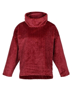 Женский плетеный меховой свитер Bekkah Каберне, цвет rojo Regatta