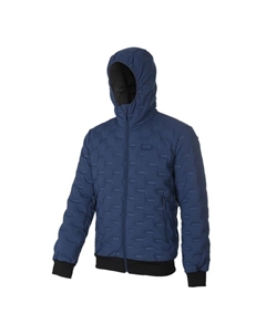 Мужской пуховик, цвет caribbean green/charcoal grey Trangoworld