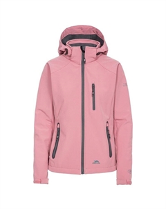 Водонепроницаемая женская куртка из софтшелла модели Bela II Powder Pink, цвет rosa Trespass