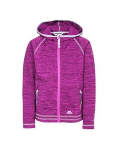 Флисовая куртка Godness для девочек на молнии во всю длину Фиолетовый, цвет purpura Trespass