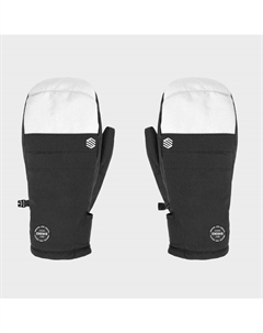 Мужские и женские зимние спортивные варежки для сноуборда и лыж Pitztal White, цвет schwarz Siroko