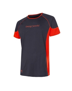 Rapi Мужская футболка с коротким рукавом серая/оранжевая Trangoworld