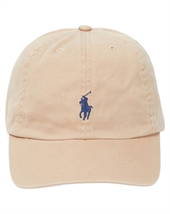 Хлопковая кепка с логотипом Kids, зеленый Polo ralph lauren